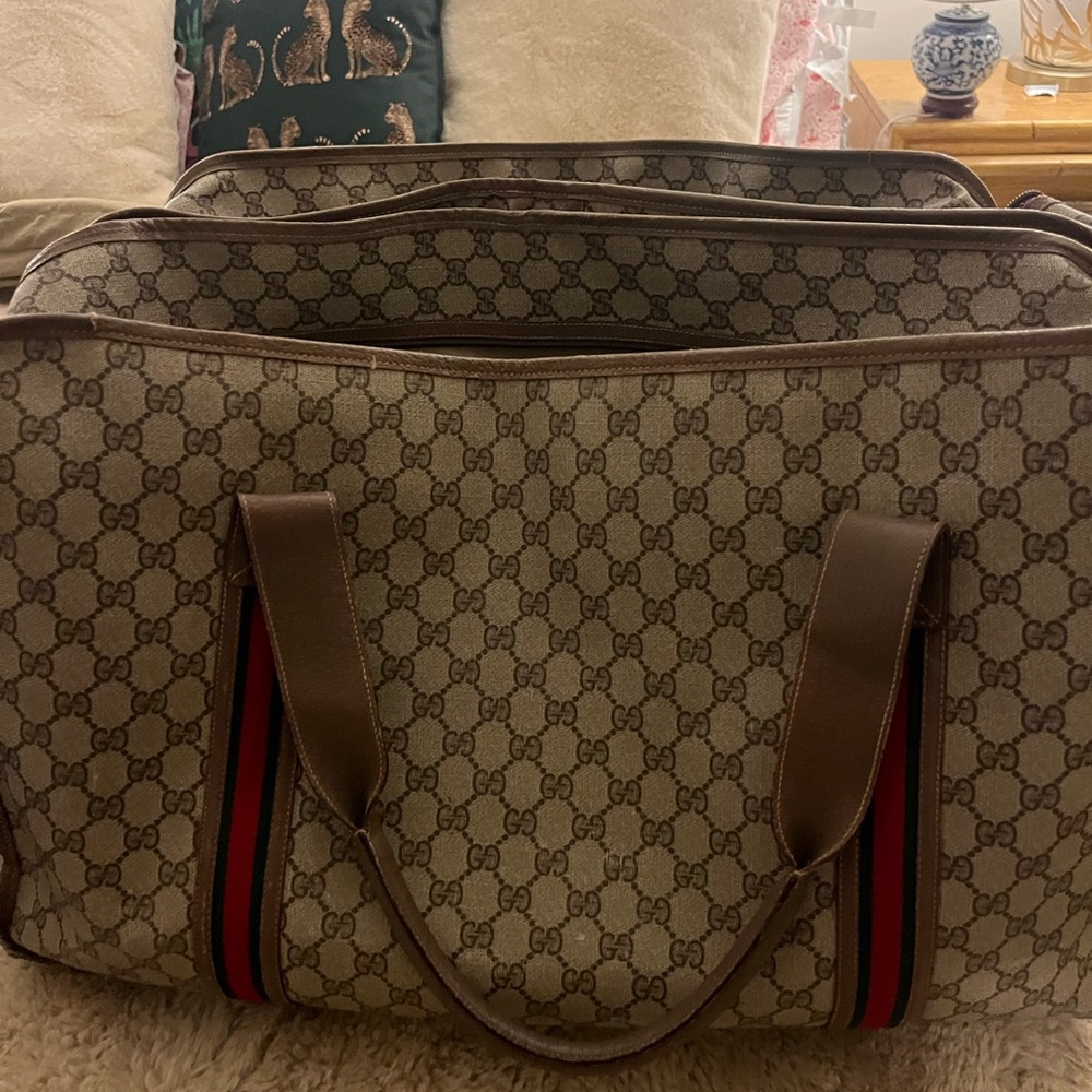 Rare vintage Gucci duffel